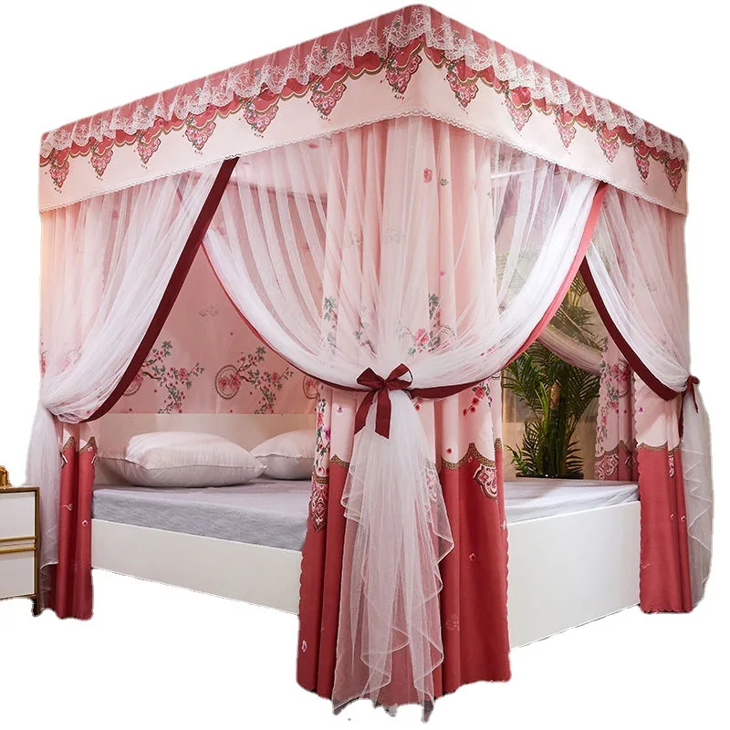 Blackout Curtain Thick - Tirai Tempat Tidur Kaca Depan Atas