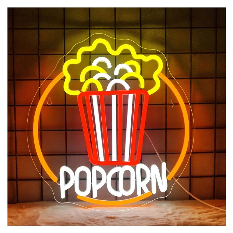 Home Cinema Today - Lampu Neon Popcorn Dapat Diredupkan Lampu