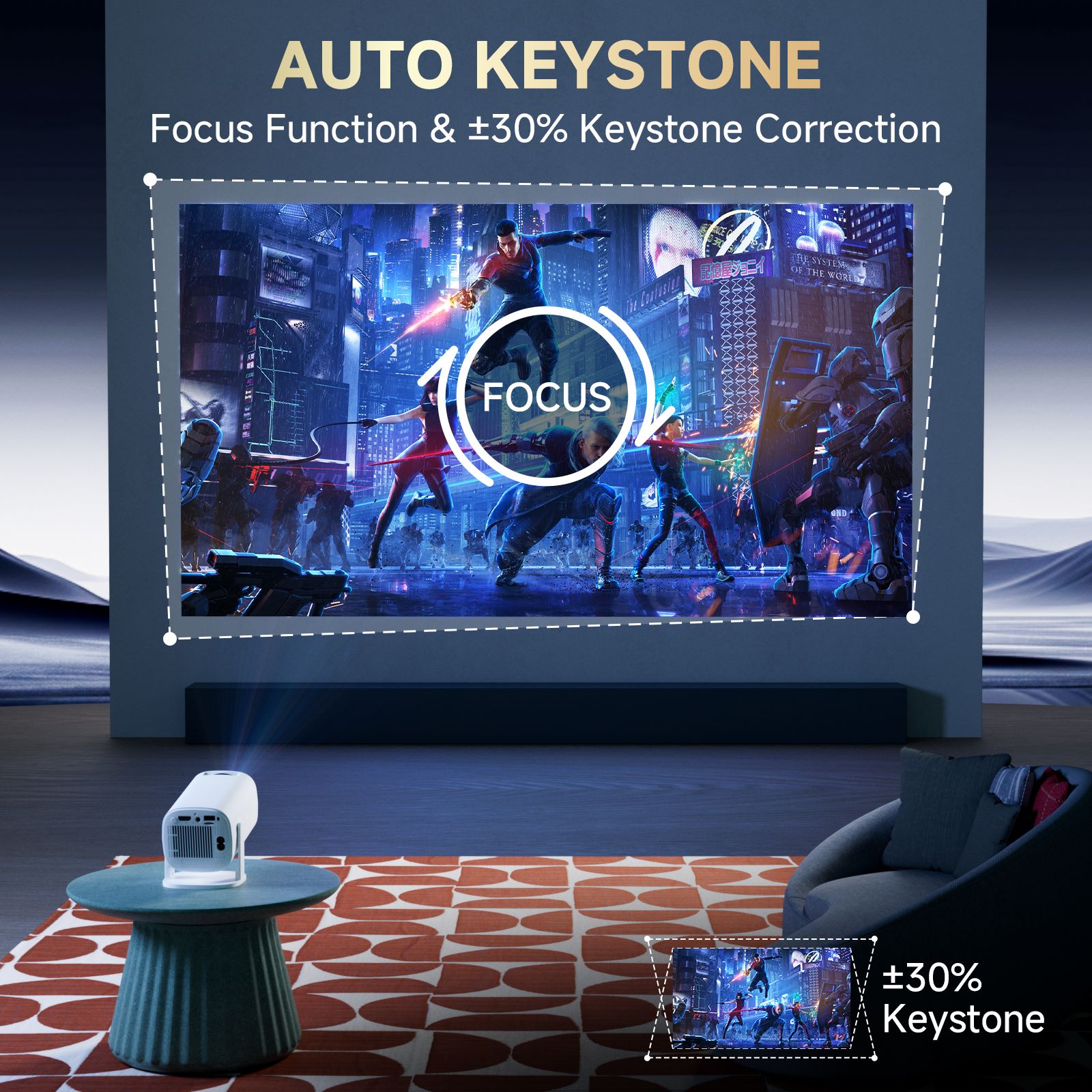 HONGTOP P30PRO Proyektor Mini  - Home Cinema Gadgets ulasan dan harga