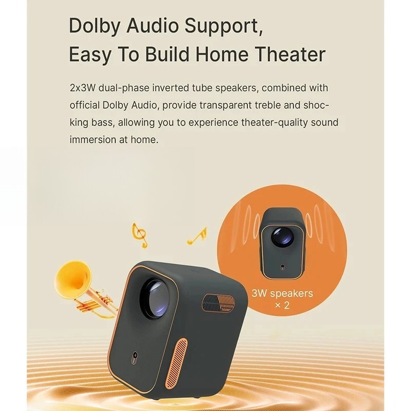 Proyektor Fengmi Xming Episode - Netflix Home Cinema ulasan dan harga