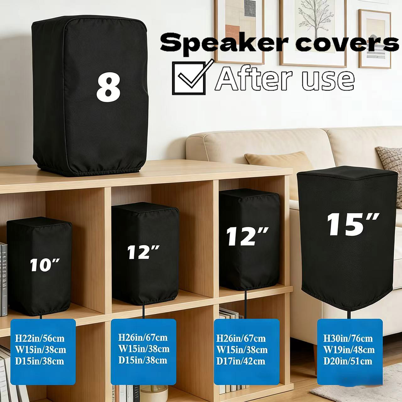 Penutup Speaker Kain Oxford 21 - Home Cinema Installation ulasan dan harga