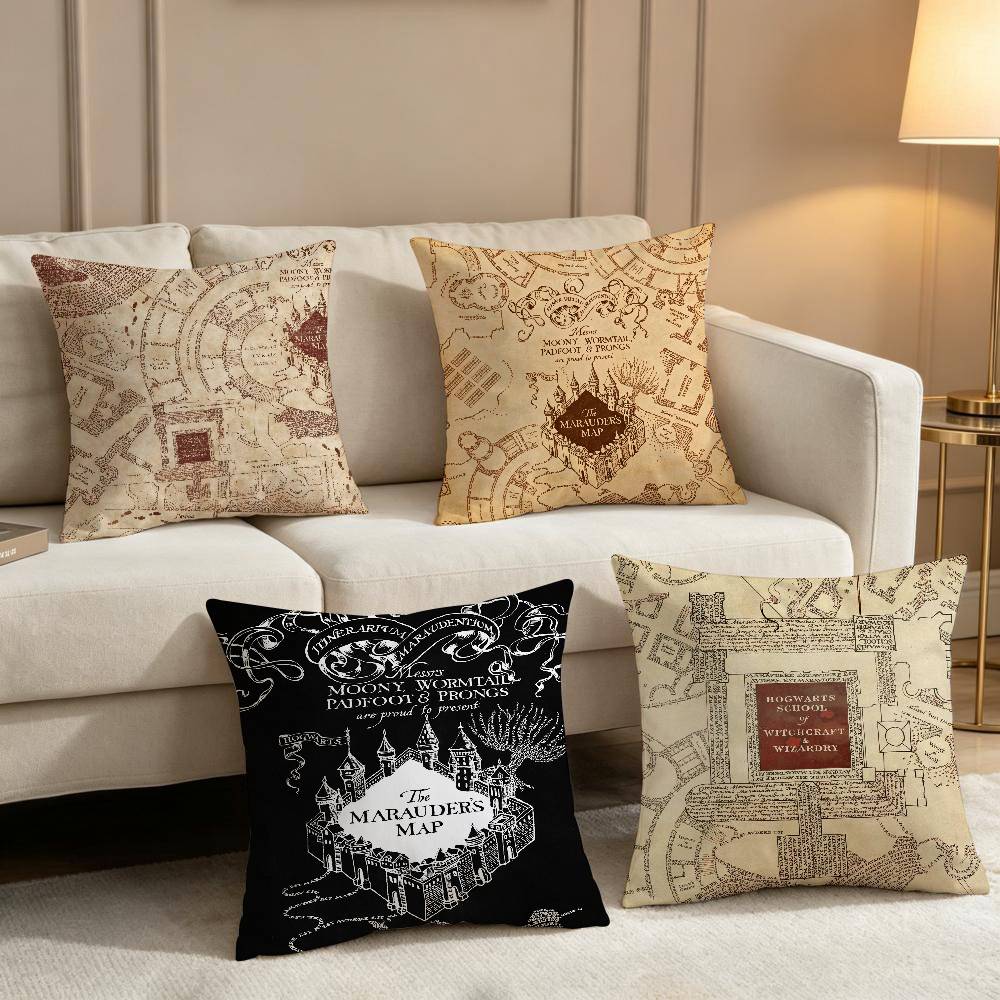 Magic Marauders Map Harry Pott - Recliner Sofa Cover ulasan dan harga