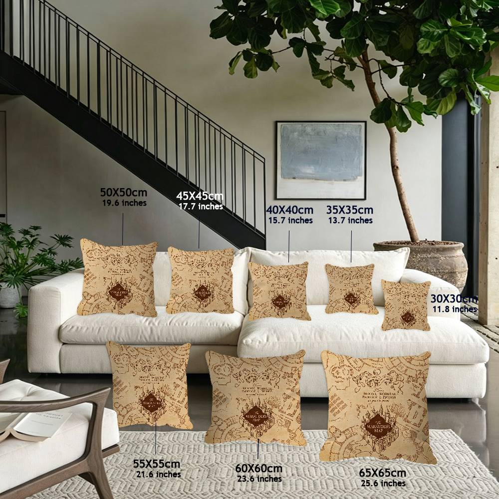 Magic Marauders Map Harry Pott - Recliner Sofa Cover ulasan dan harga