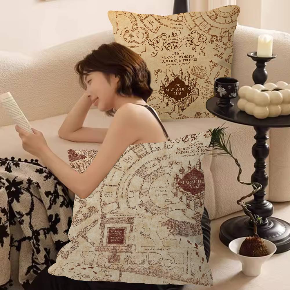 Magic Marauders Map Harry Pott - Recliner Sofa Cover ulasan dan harga