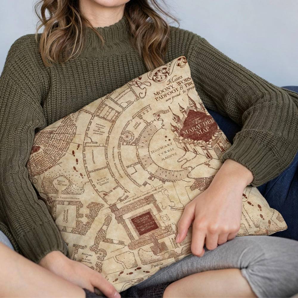 Magic Marauders Map Harry Pott - Recliner Sofa Cover ulasan dan harga