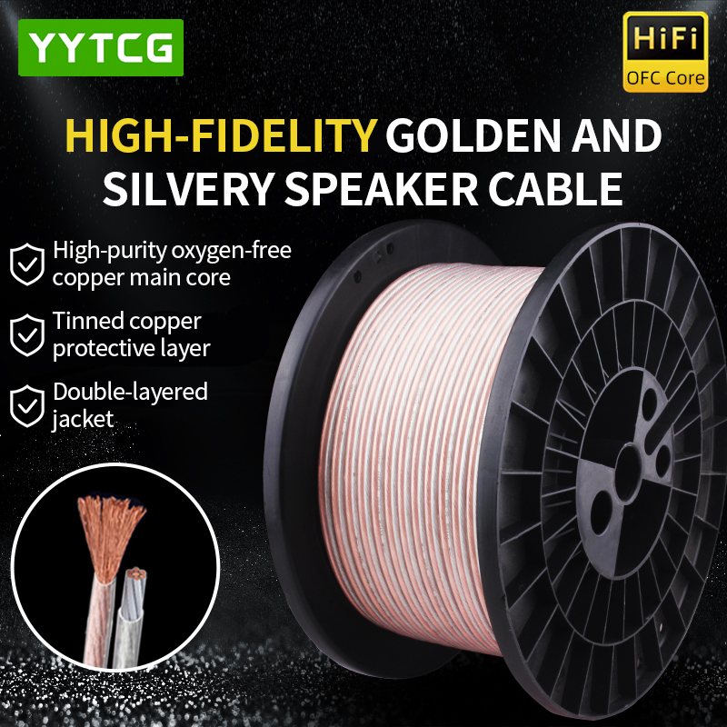 YYTCG DIY Kabel Audio HIFI Kab - Home Cinema Gadgets ulasan dan harga