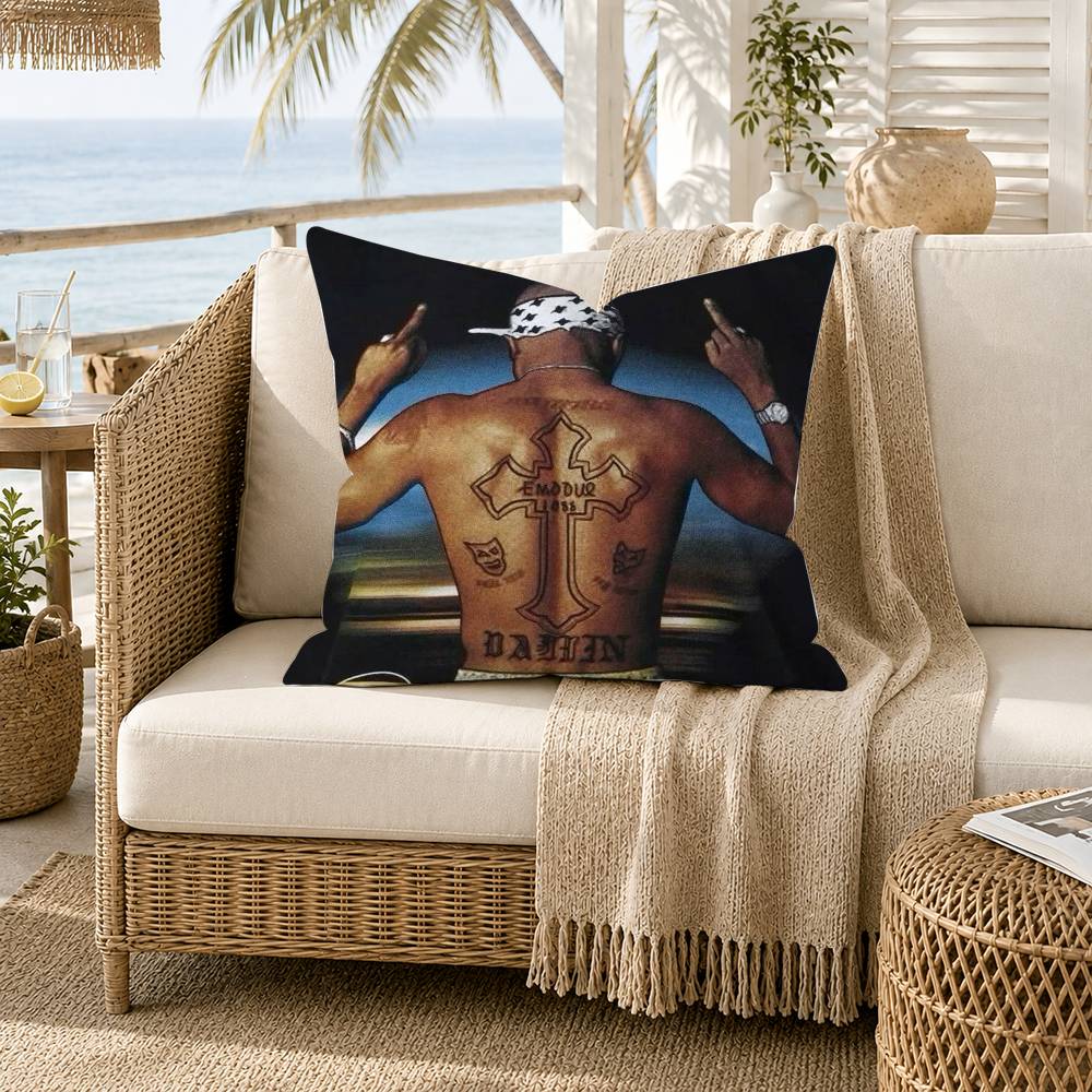 Sarung Bantal Rapper Rap Tupac - Recliner Sofa Cover ulasan dan harga