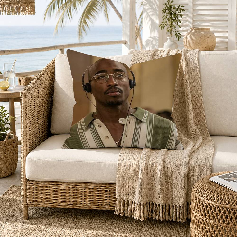 Sarung Bantal Rapper Rap Tupac - Recliner Sofa Cover ulasan dan harga