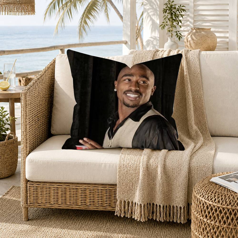 Sarung Bantal Rapper Rap Tupac - Recliner Sofa Cover ulasan dan harga