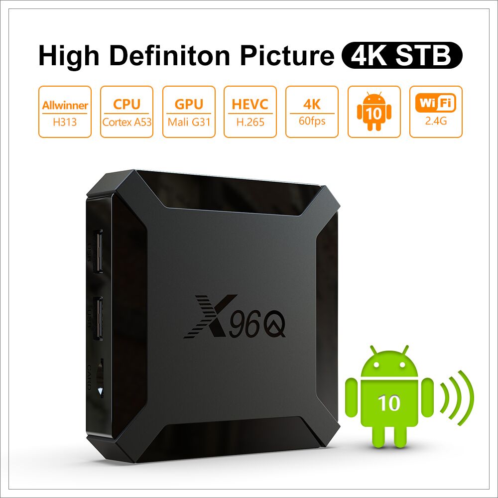 TV Box X96Q Android10 Allwinne - Netflix Home Cinema ulasan dan harga