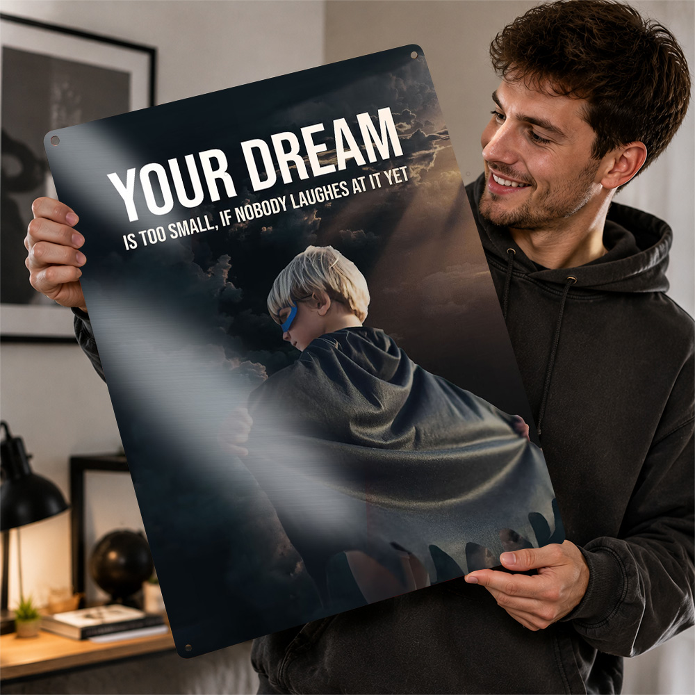 Poster Aluminium dengan Kutipa - Home Cinema Quotes ulasan dan harga