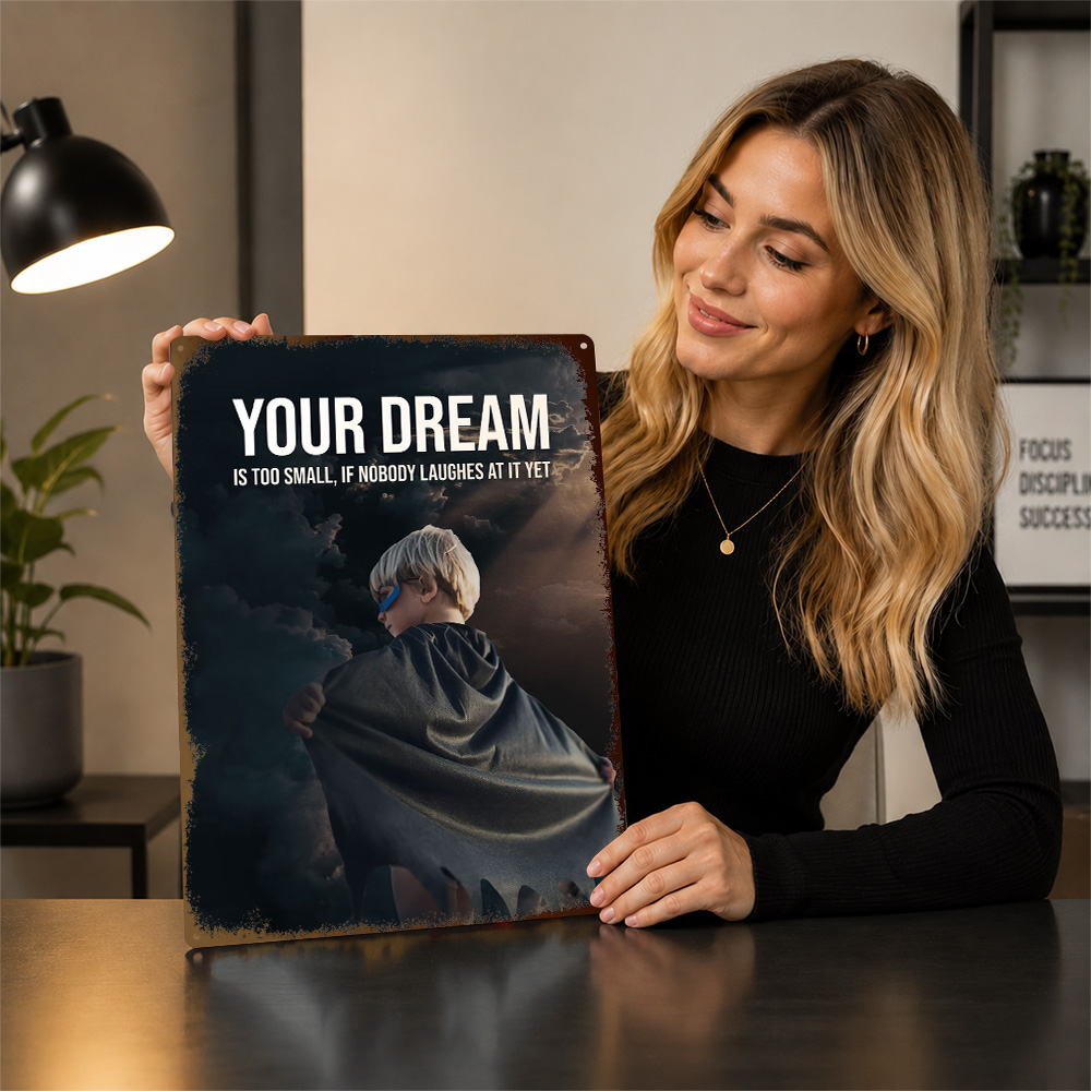 Poster Aluminium dengan Kutipa - Home Cinema Quotes ulasan dan harga