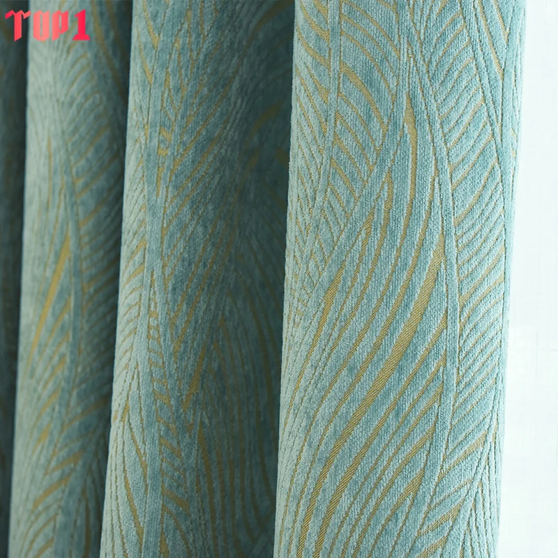 Tirai Mewah Chenille untuk Rua - Blackout Curtain Thick ulasan dan harga