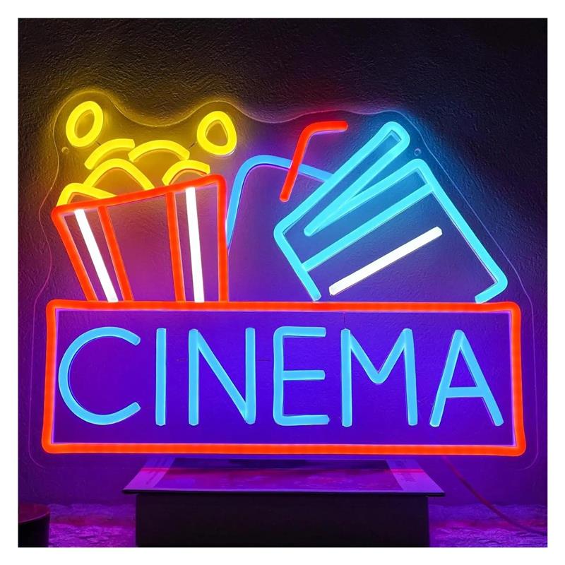 Lampu Neon Bioskop Bertenaga U - Home Cinema Today ulasan dan harga