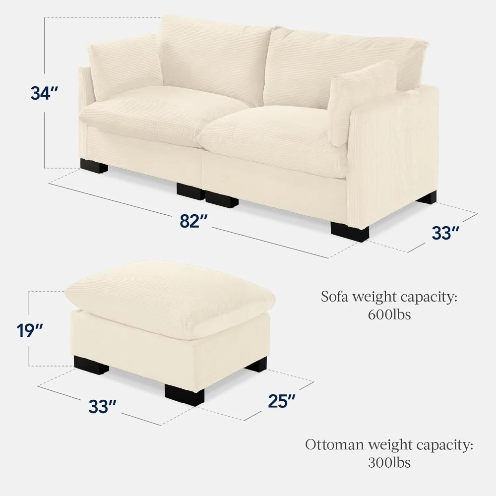 Sofa Loveseat Modern untuk Rua - Recliner Sofa Cover ulasan dan harga