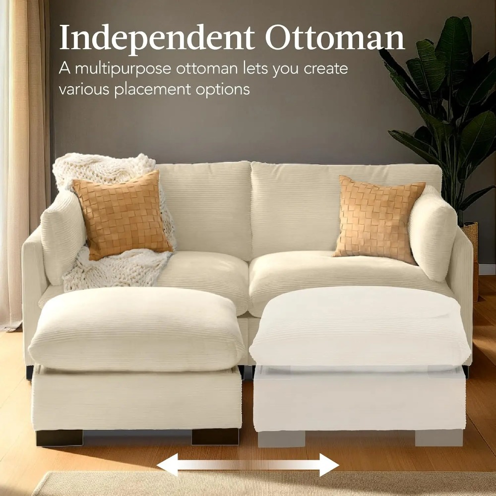 Sofa Loveseat Modern untuk Rua - Recliner Sofa Cover ulasan dan harga