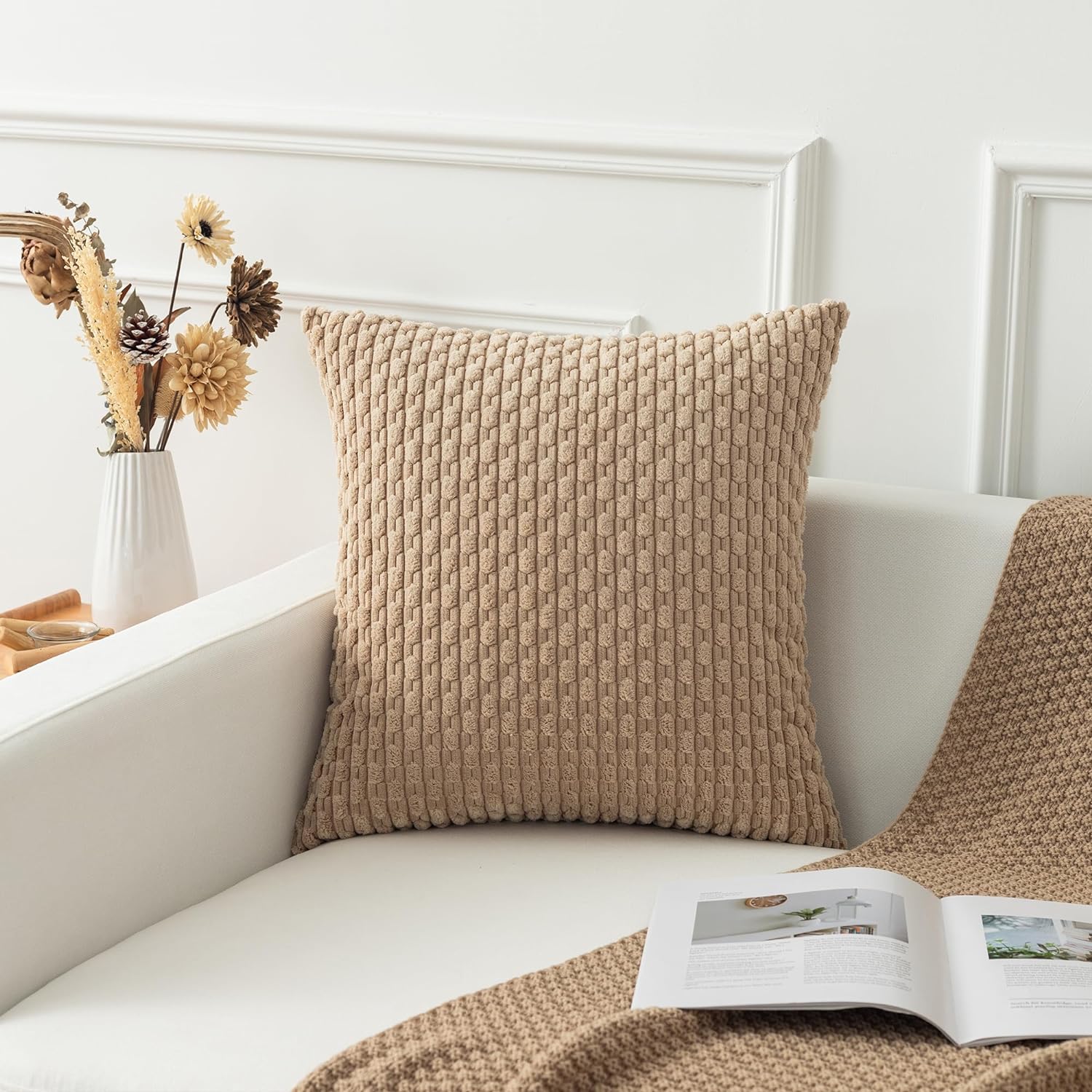 Sarung bantal korduroi 40/45/5 - Recliner Sofa Cover ulasan dan harga