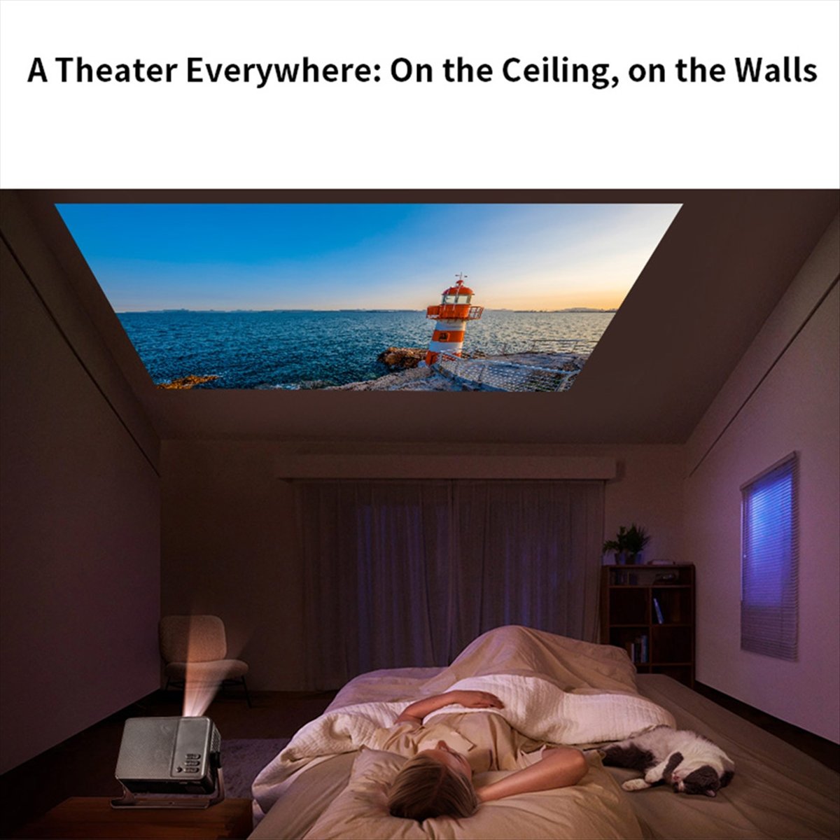 【 ♮ • ▲ Hanya Hari Ini! Proyek - Home Cinema Today ulasan dan harga